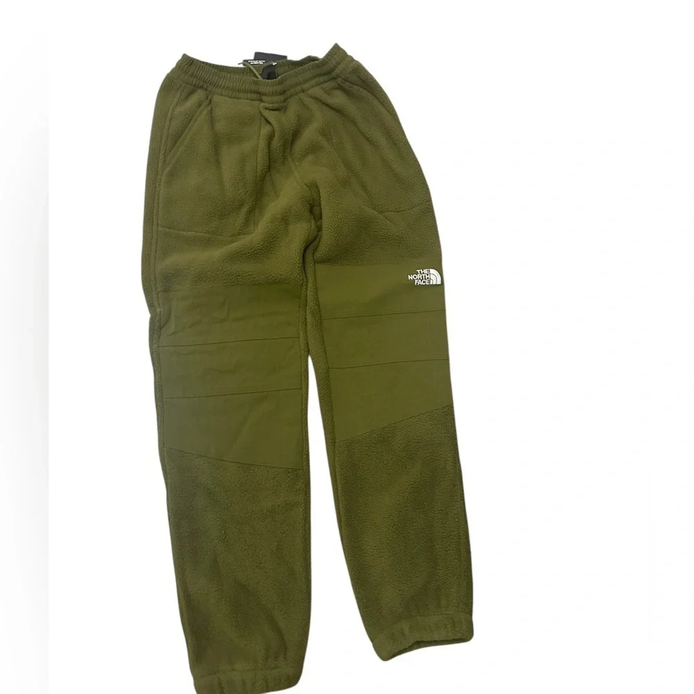The North Face Ripstop Denali Pant Men's Green Fleece Jogger Pants Small NWT